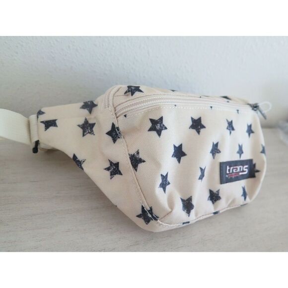 JanSport JS0A2UQ17A1 Bazoo Waist Pack Bag DISTRESSED STARS Clip-Fastened 3.3L - Picture 10 of 10